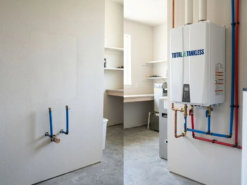 Tankless Water Heater Installation project photo 5