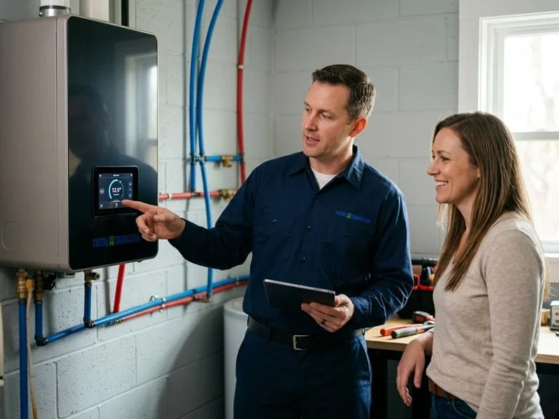 Tankless Water Heater Installation project photo 4