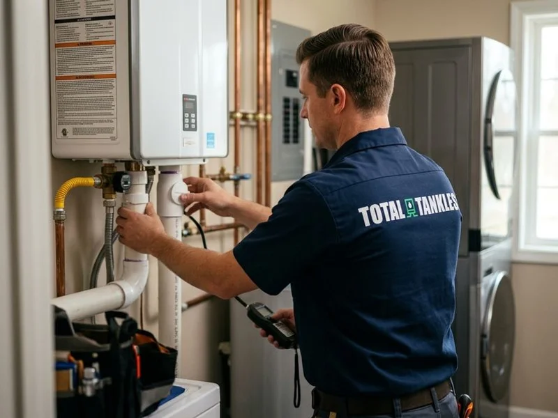 Tankless Water Heater Maintenance project photo 4