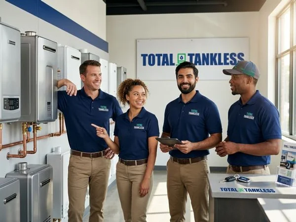 Total Tankless team at company headquarters in Tampa, FL
